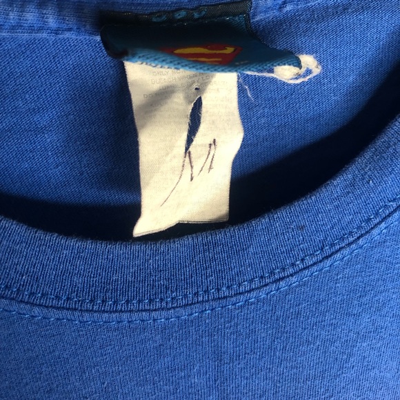 Vintage Superman T-Shirt Trademark x Medium Large - Picture 5 of 5